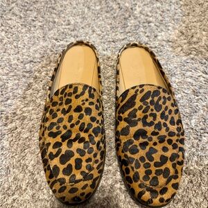 Banana Republic Leopard Print Mules